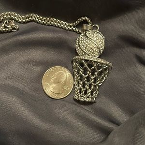 Basketball Bling Necklace